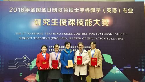 指导老师谢萍与永乐视频
获奖学生合影