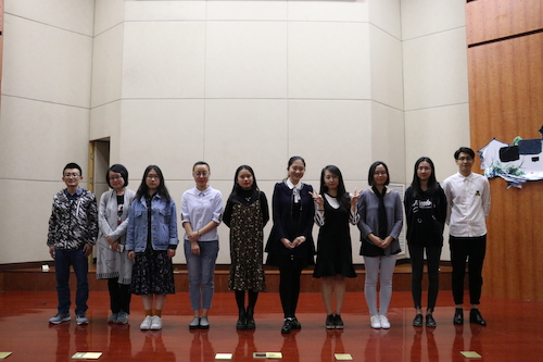 朗诵演讲获奖合影